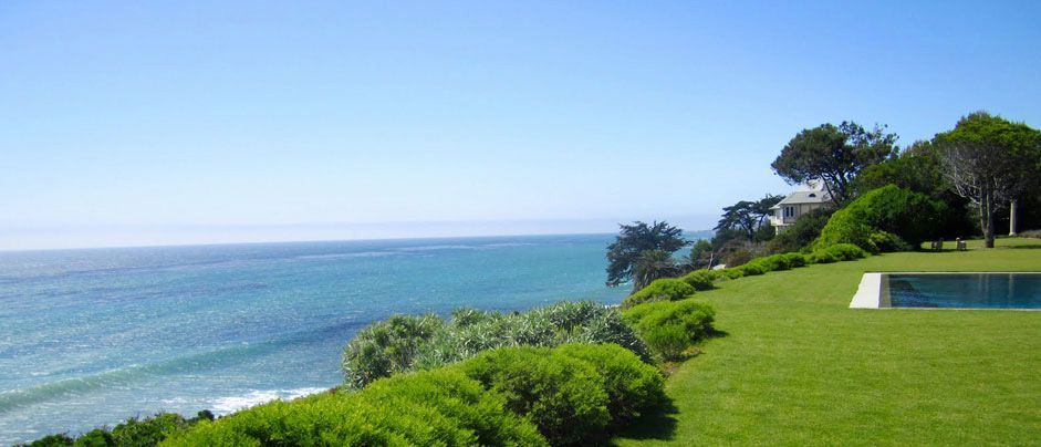Beautiful unobscured coastal view